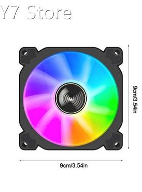CPU Cooler 9cm Case Fan ARGB Sync Addressable RGB PWM 4pin Q