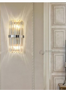 Nordic Light Crystal Wall Sconce LED Crystal Wall Lamp Moder