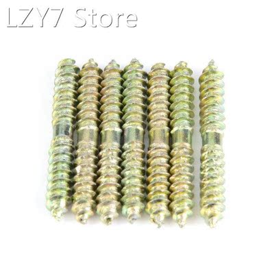 20Pcs 5*40mm Dowel Screw Woodworking Furniture Connector Dou
