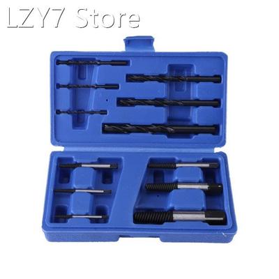 6pcs Damaged Screw Extractor Drill Bits Guide Set Broken Spe