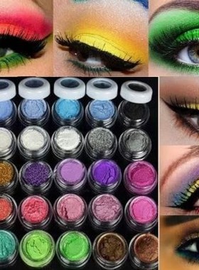 New Quality 30 Colors Eye Shadow Powder pigment Colorful Mak