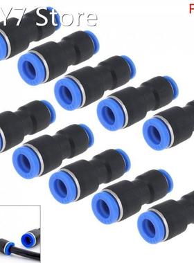 10pcs/lot 8MM 6MM PG8-6 Plastic Straight Through Quick Conn
