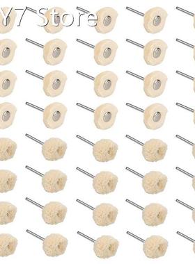 40Pcs Polishing Brush Buffing Wheels Soft Fine Buff Wheels f