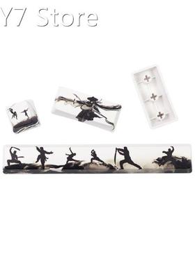 4 Pcs PBT Personalized Five Side Dye-Subbed OEM Profile Keyc