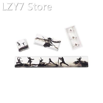 4 Pcs PBT Personalized Five Side Dye-Subbed OEM Profile Keyc
