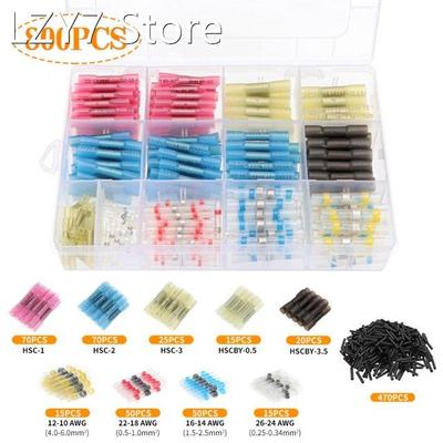 50/145/800pcs Heat Shrink Butt Connector electricos Waterpro