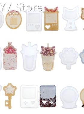 9 Styles Resin Shaker Molds Set Game Consoles Bottle Cat'