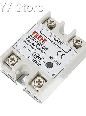 1pc SSR-100DD Solid State Module Relay 100A 3-32V DC/5-60V D