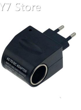 1PC 500mA EU Plug Car Power Adapter Converter 220V AC to 12V