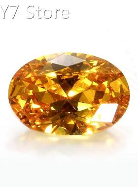 KiWarm New Chic 10x14mm Unheated Gem Yellow Sapphire Oval Sh