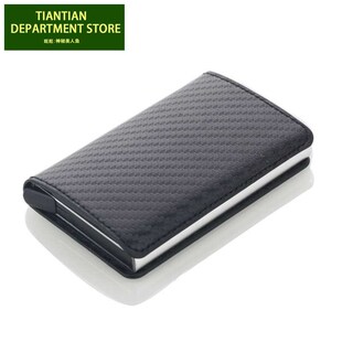 shion Automatic RFID Card Holder Aluminium Bank Card Wallets