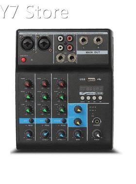 A4 Sound Mixing Console Bluetooth-compatible USB Record Comp