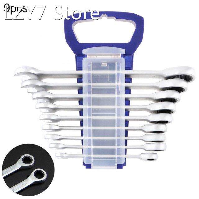 9pcs/lot 8-19mm Professional Wrench Tool Combination Spanner
