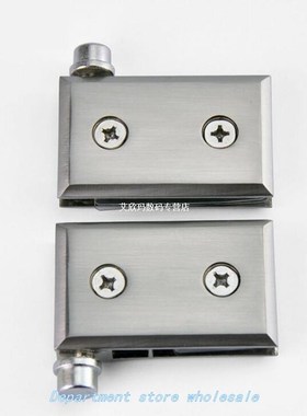 Bilateral Clip Home Easy Install Glass Clamp Zinc Practical