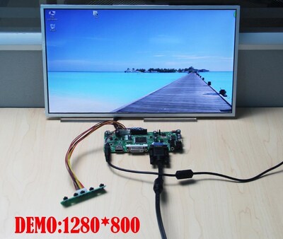 Kit for HT140WXB 501 HDMI LCD LED DIY LVDS 40pin 14'' VGA D