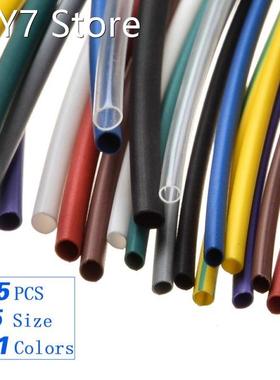 55 Pcs Mulit Size 1.0/1.5/2.5/3.0 /5.0 mm Universal Heat shr