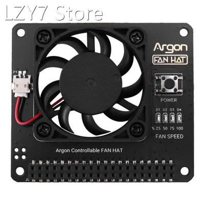 Argon Fan HAT for Raspberry Pi 4/ 3 Cooling Fan with Softwar