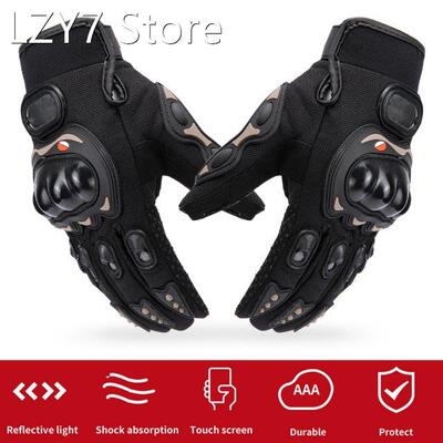 Motorcycle Gloves Full Finger Motorbike for Climbing Hiking