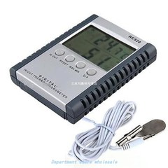 Digital Thermometer Humidity Kitchen Room Car Temperature I