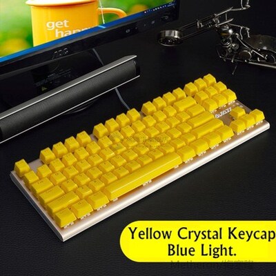 Ajazz AK40 87 Key SB Wired Backlit Mechanical Gaming Keyboar