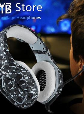 ONIKUMA K1B 3.5mm Wired Camouflage Headphone for PS4 PC Game