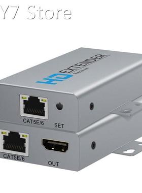 Y1N50M 1080P HDMI-Compatible Extender 197Ft Range Over Singl
