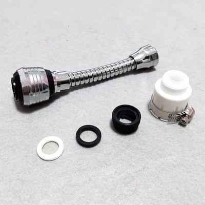 Flexible Water Faucet Head Sprayer Shower Sink Tap Hose Exte