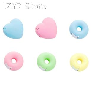 Portable Donuts Tape Holder Tape Dispenser Desktop Office Sc