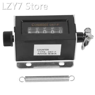 D67-F 5 Digit Mechanical Resettable Manual Hand Pull Stroke