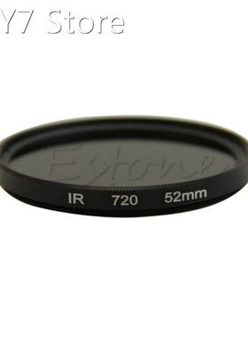52mm Infrared Infra-red IR Pass X-Ray Lens Filter 720nm 720