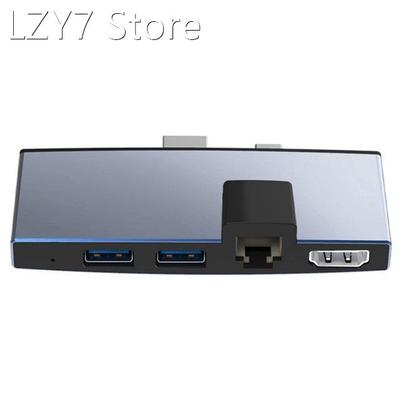 USB 3.0 RJ45 Docking Station HUB Docking Station 4K HDMI-Com