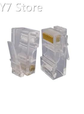 50PCS Gold plated RJ45 Net Network Modular Plug Cat5 CAT5e C