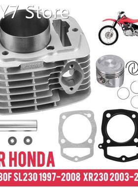 65.5mm Motorcycle Cylinder Piston Rings Top End Kit for Hond