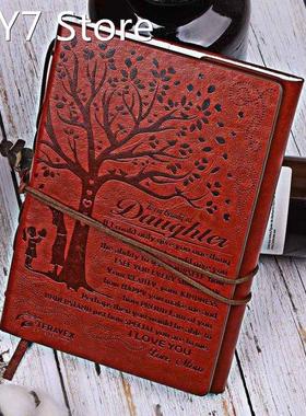 Notebook Blank Writing Travel Stationery Loose-Leaf Jotter