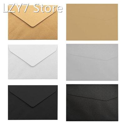 Pack of 20 Kraft Paper Envelopes Set Assorted Color Vintage