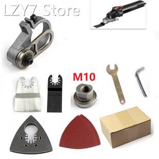 9pcs/set Angle Grinder To Grooving Machine For M10 Universal