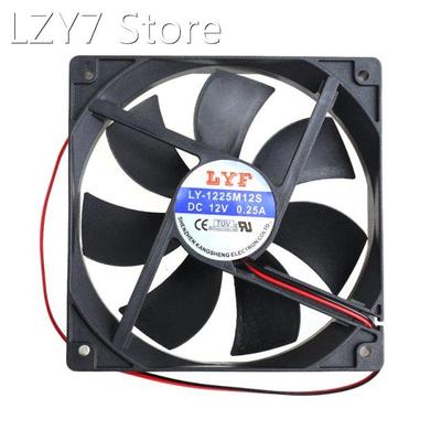 12V 2 Pin Computer Cooler Small Cooling Fan 120mm x 120mm x