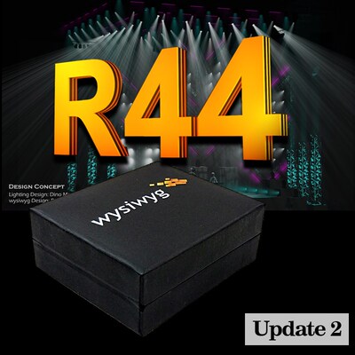 WYSIWYG Release 44 DJ light MA2 command wing moving head dmx