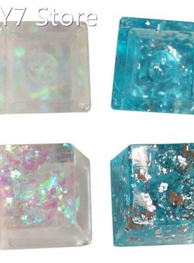 1 PC Handmade Customized OEM R4 Profile Resin Keycap Keyboar