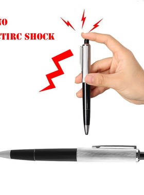 1 PCS Fancy Shocking Ball Point Pen Electric Shock Toy Gift