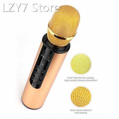 KTV Condenser Handheld Audio Mic Karaoke Microphone Stereo S