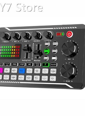 F998 Sound Card Microphone Sound Audio Interface Mixer Sound