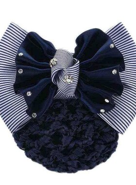 Han edition profession hair net flower nurse bowknot head