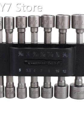 14 Pcs/Set Power Nutdriver Nut Driver Bit Set Adapter Strong