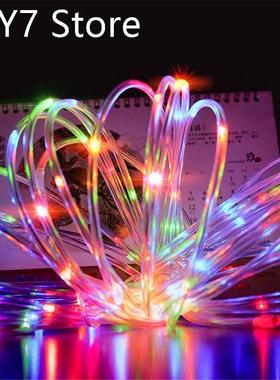 Christmas Decoration Street Garland Led Solar Festoon Fairy