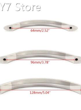 Drawer Knob Pull Kitchen Cabinet Cupboard Wardrobe Sliver Do