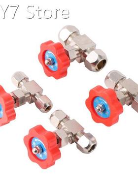 1 Pc 6/8/10/12mm Brass Needle Type Shut Off Valve Garden Irr