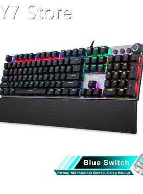 F2088 Mechanical Gaming Keyboard Anti-ghosting 104 blue Swit