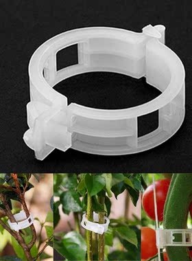 new 50pcs Garden Plant Support Clips Durable Vines