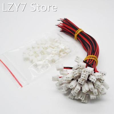 10 Sets/Lot 26AWG JST XH2.54 2 Pin Connector Plug Wire Cable